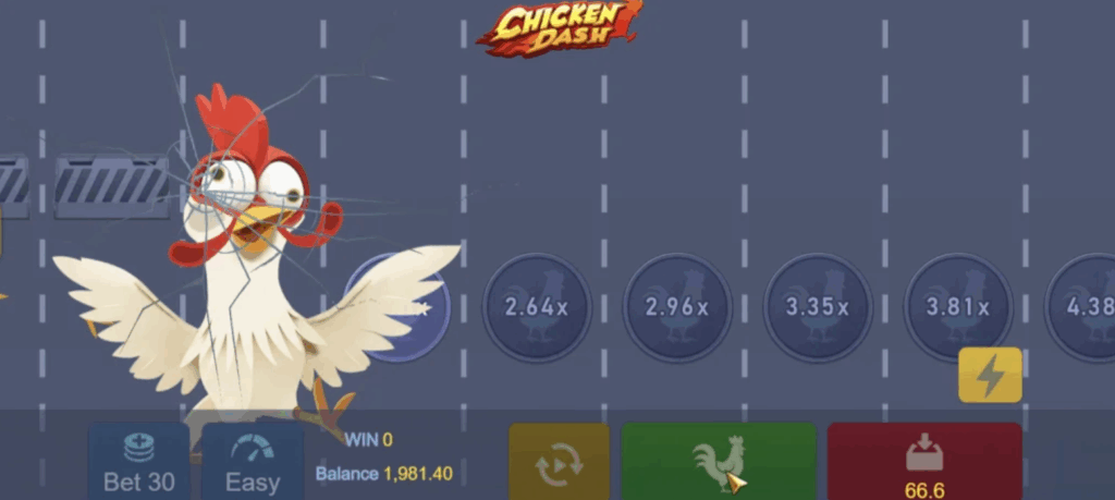 chicken dash slot